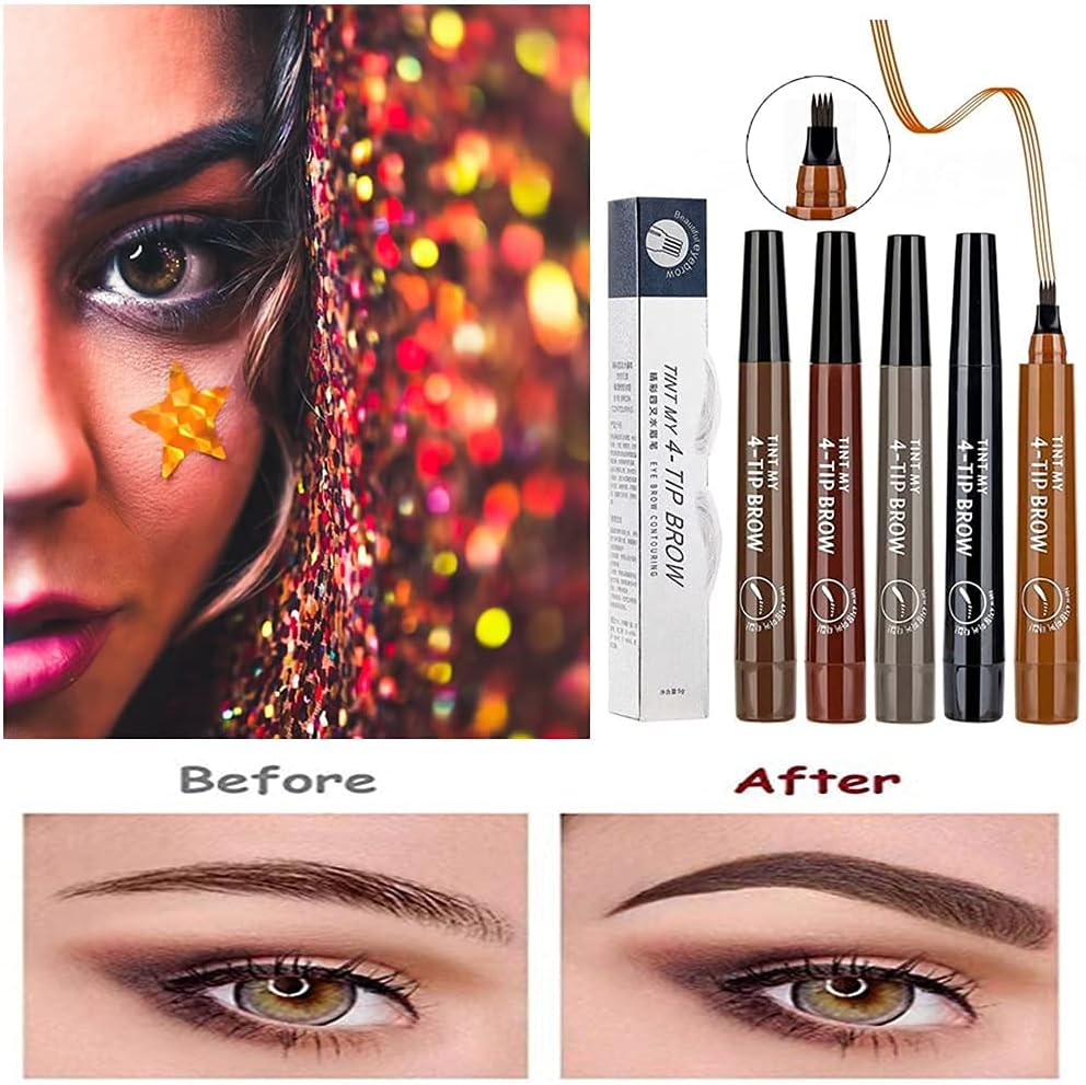 Mecow Liquid Eyebrow Pencil 24 Hours Waterproof Liquid Eyebrow Pen view 5