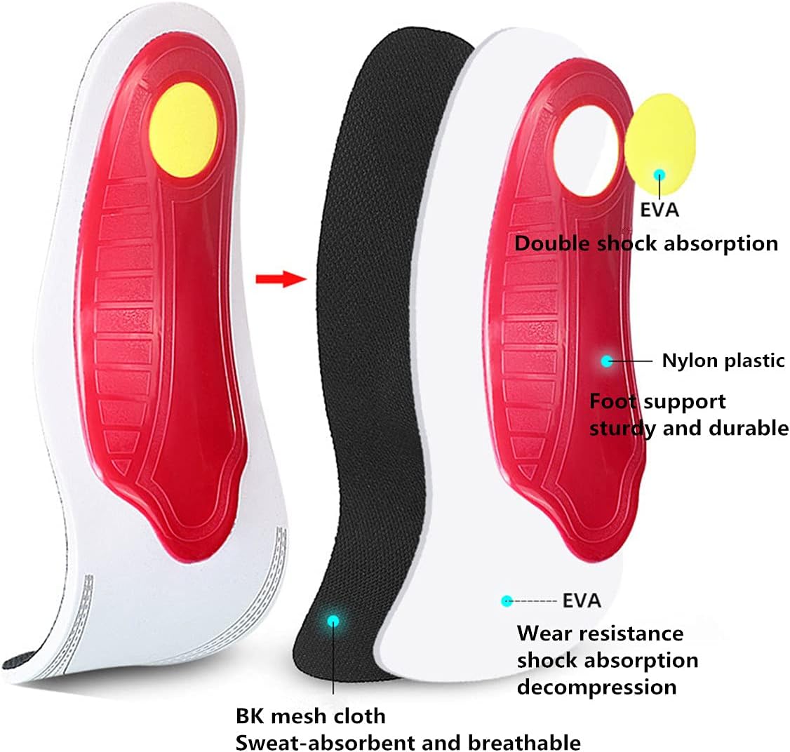 Flat Feet Arch Support Foot Pad Insole Shoe Inserts For Foot Pain Relief for Man & Woman buy online in Pakistan