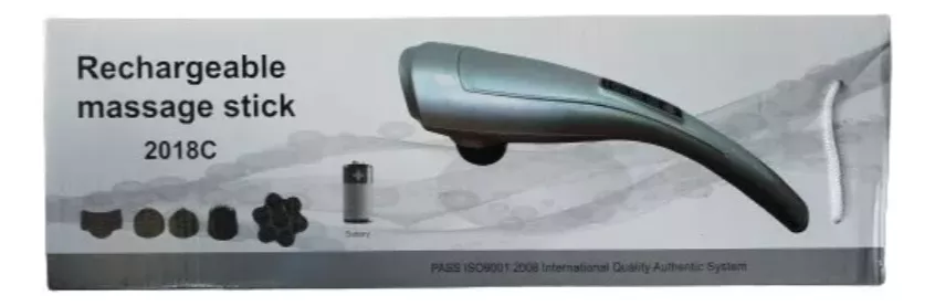 2018c Infrared Light Massager Rod – Non-Rechargeable Handheld Massager for Targeted Pain Relief and Relaxation ( Grey Color ) buy online in Pakistan