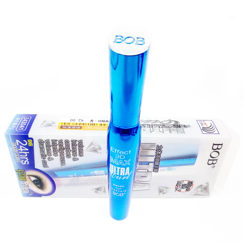 Waterproof BOB 3D Effect Ultra Curl Eye Mascara | Waterproof, Long-lasting, Eyelash Lengthening & Thick Curling | Be...