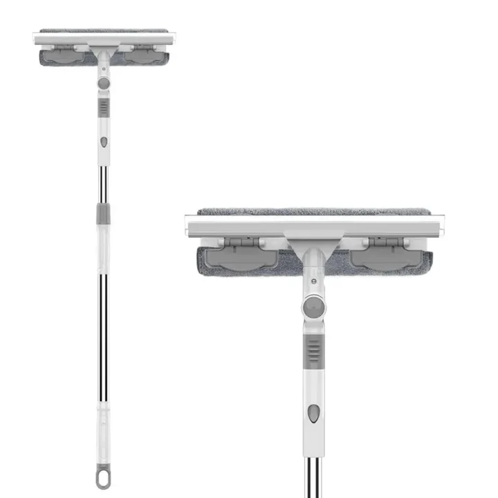 Rotatable Glass Wiper with Bendable Head – Double-Sided Squeegee for Window, Bathroom & Floor Cleaning buy online in Pakistan