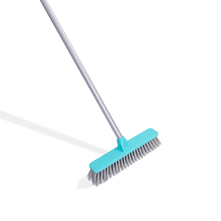 Floor Broom (Lite) With Foldable Rod 4ft (Hard Bristles) view 3