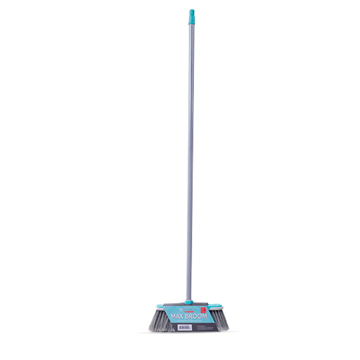 Zidello Sparkling Max Broom With Foldable Rod (4ft) - New Arrival