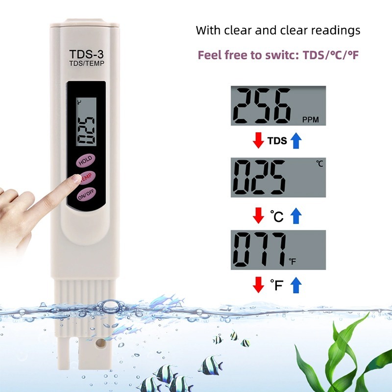 Portable Pen Digital Tester Tds 3 Meter Filter Measuring Water High Quality Purity(Random Color) view 2