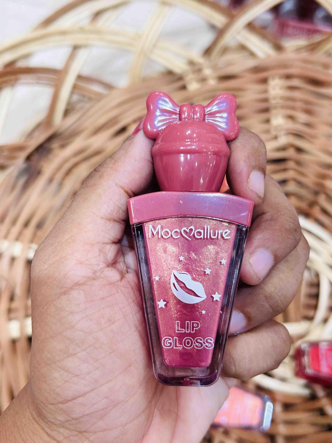 Pack Of 6  Mocallure  Bow Style Cute Lipgloss High Pigment Lipgloss (Random Color) buy online in Pakistan