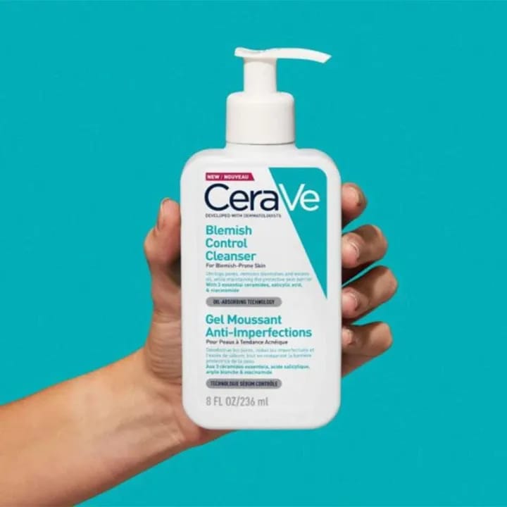 CeraVe Blemish Control Face Cleanser for Blemish-Prone Skin With 2% Salicylic Acid & Niacinamide For Blemish-Prone Skin view 5