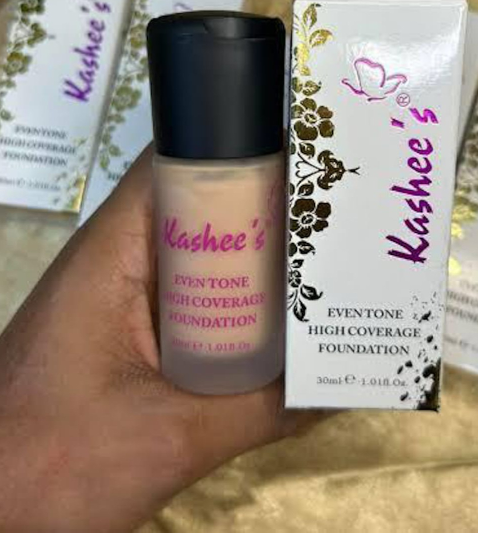 Kashees EvenTone24 Hours Full Coverage Foundation Acne Coverage for All Skin Types