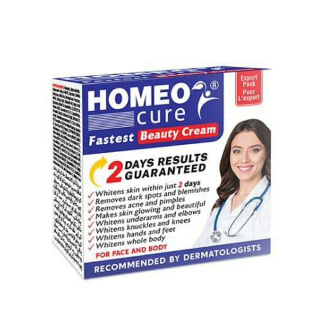 Pack of 2 Homeo Cure Whitening Beauty Cream Highly Concentrated Skincare Cream 30g buy online in Pakistan