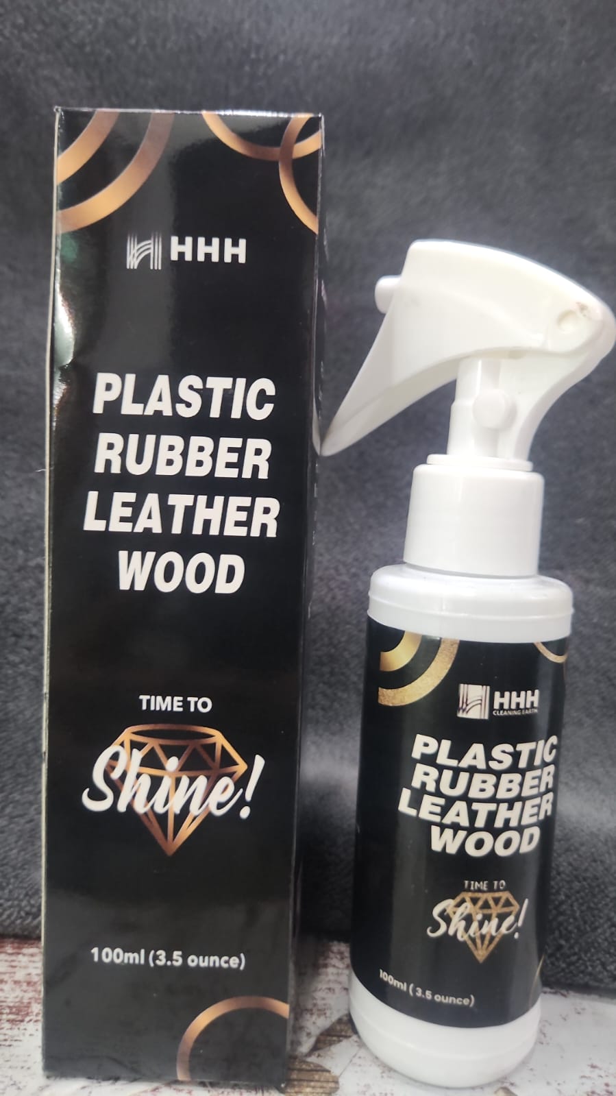 Multipurpose shinner spray Used On Leather/rubber/plastic/wood (100ml box pack) buy online in Pakistan