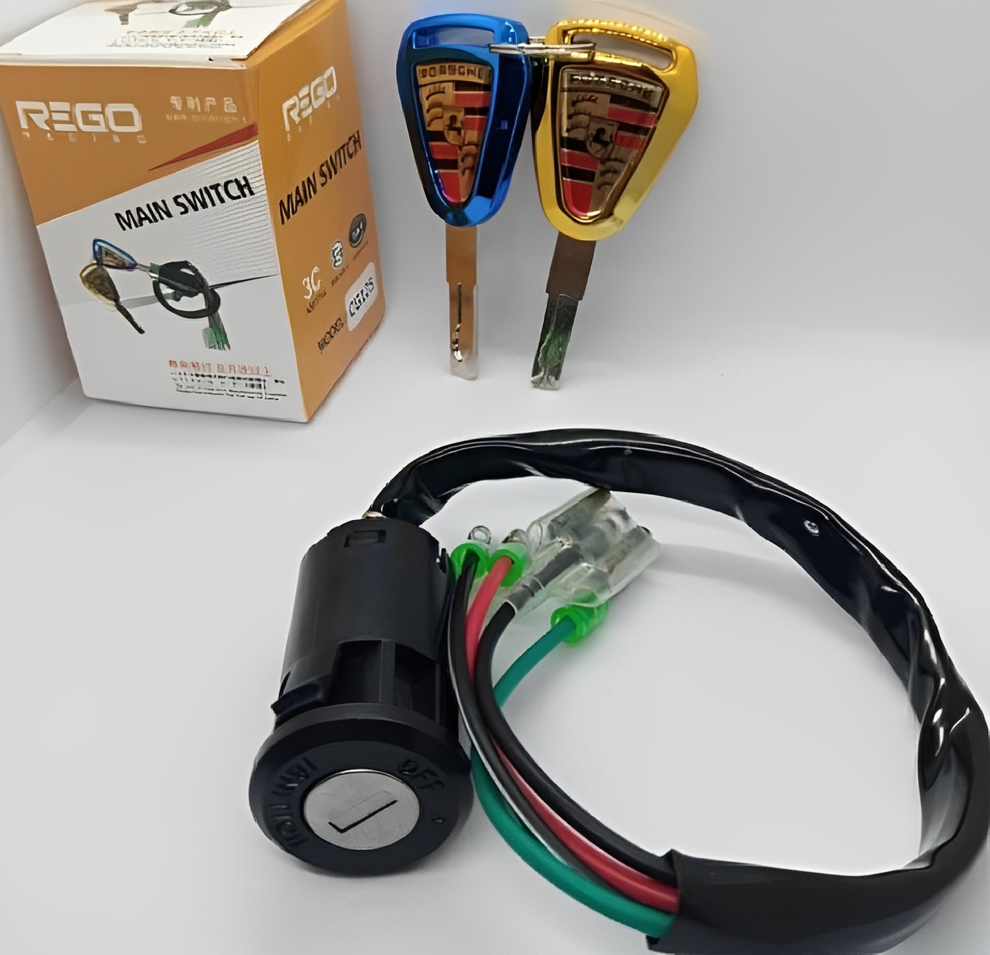 Ignition Switch with Computerized fancy Keys for 125cc bike new style two fancy computerize keys for all 125  bikes buy online in Pakistan