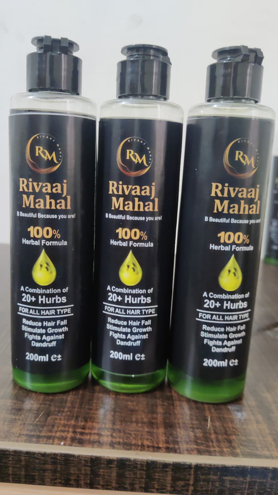 Rivaaj Hair Oil Hair food Organic Hair problem Solution (200ml) thumbnail 3