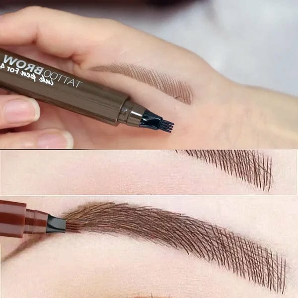 Mecow Liquid Eyebrow Pencil  24 Hours Waterproof Liquid Eyebrow Pen
