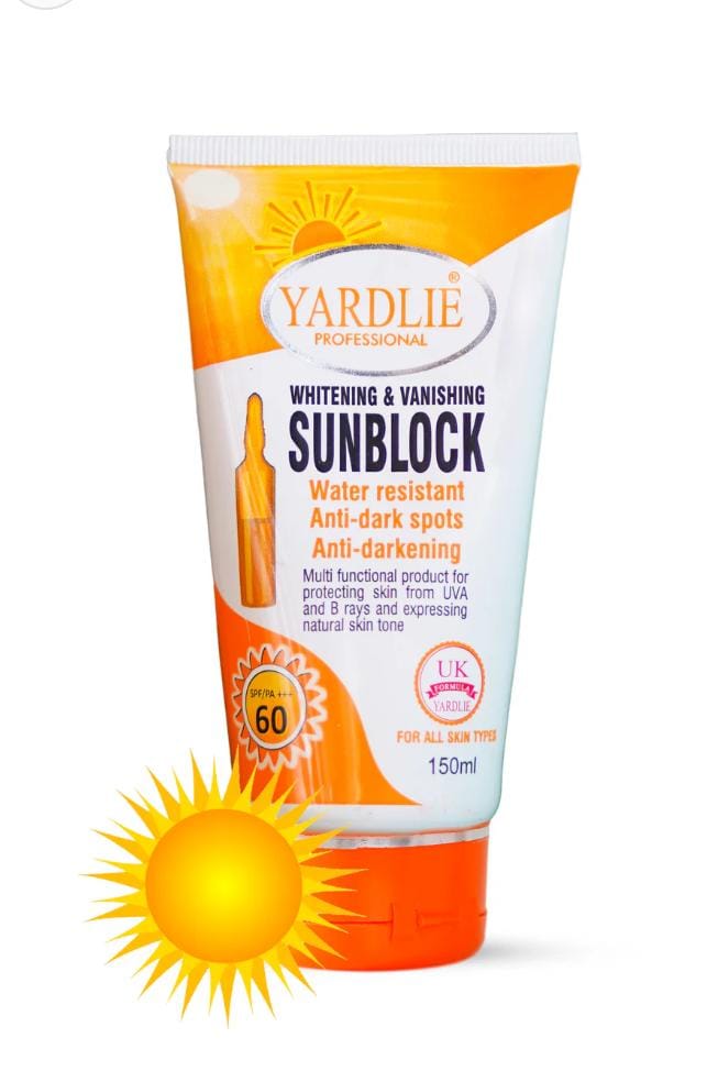 YARDLIE Professional - SPF - 60 WHITENING & VANISHING SUNBLOCK 150ml view 5