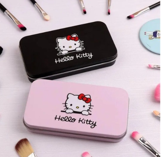 Cute 7 Piece Makeup Foundation Powder Eye shadow Brushes Set buy online in Pakistan