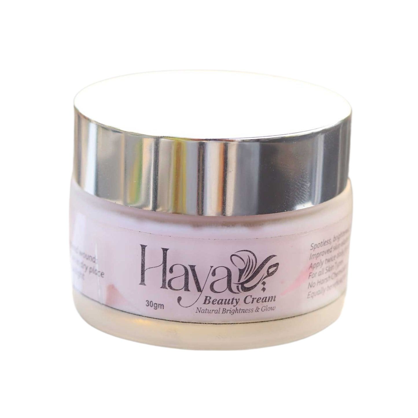 Haya Beauty Cream Natural Brightness & Glow Beauty Cream White & Glowing Face Cream 30mg