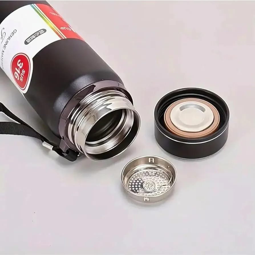 Vacuum Flask Thermos Bottle Stainless Steel Double Wall Tumbler Sports Coffee Mug  Leakproof Insulated Drinkware 800ml (Random Color) view 2