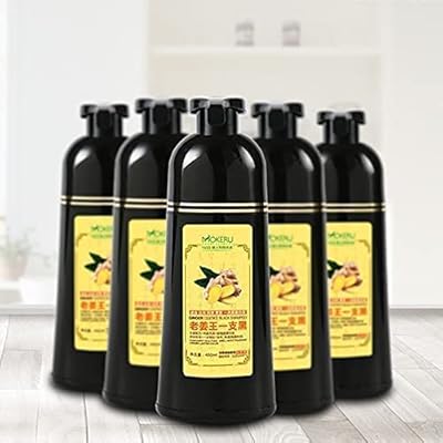 MOKERU Ginger Hair Shampoo for 5-Minute Natural Dye & Healthier, Longer-Lasting Color 200 ml view 2