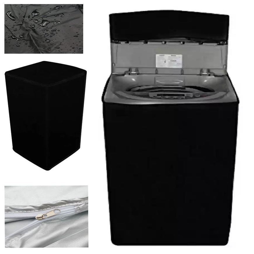Single Washing Machine Cover - Parachute Type (High Quality) Waterproof (Random Color) buy online in Pakistan