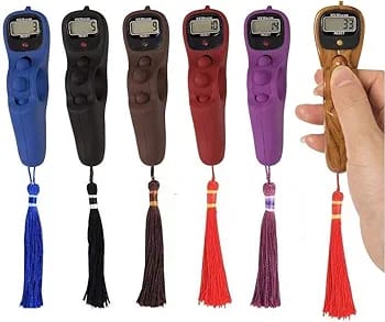 Finger Counter-Islamic Tasbih Bead Digital Finger Rotating Prayer Beads with Digital Counter Counter for Prayer Islamic Tasbih Muslim (Random Color) view 4