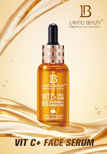 Lakyou Beauty Vitamin C Face Serum – 98% Pure Vitamin C Complex for Luminous Glow, Brightening, Firming & Repairing, 50ml buy online in Pakistan