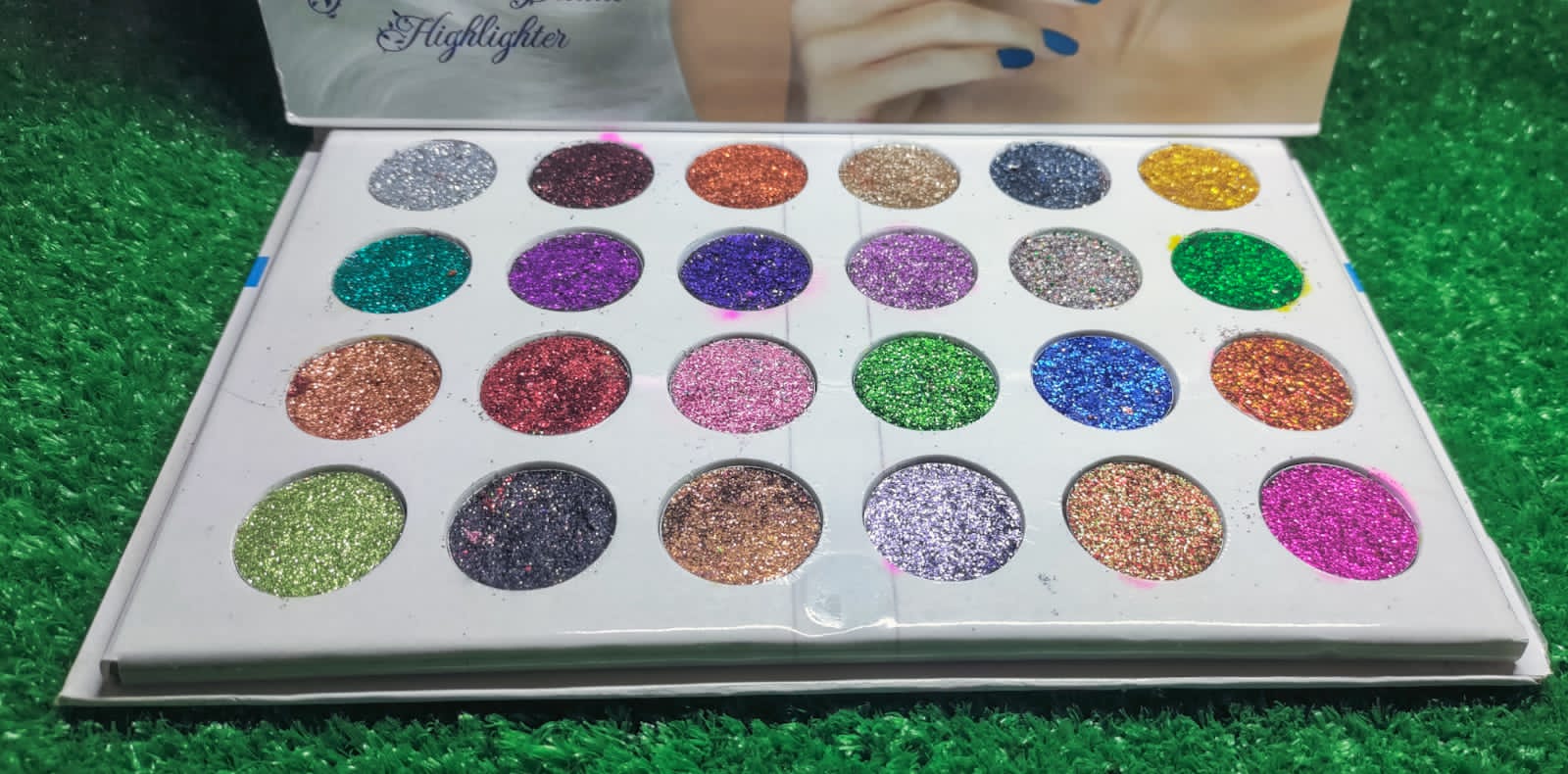 24 Colors Eyeshadow Palette Professional Makeup Pallete for Girls | Girls Makeup Kit | Eyeshadow Palette | Beauty Makeup kit (random shades) buy online in Pakistan