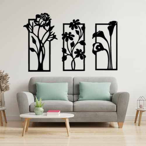 3d Flower Frame wall Art  | Wooden Flower Frame wall Art  | Wall decoration | Decor For Home Wall Decoration Attractive Wooden Wall Art buy online in Pakistan