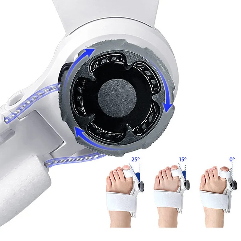 Big Toe Straightener Corrector Knob Hallux Valgus Correction Adjustable Bunion Splint Orthopedic Supplies Pedicure Foot Care view 3