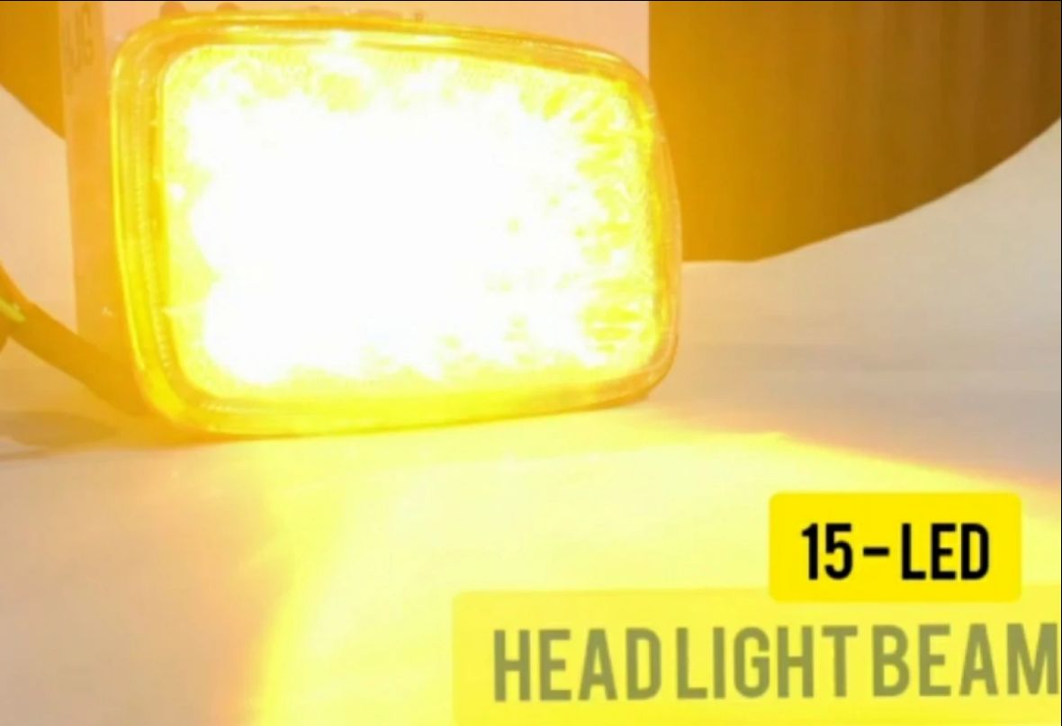 5 function Led head light | 15 led fog bike headlight beam for cg 125 and all 70cc bikes | Best Quality Headlight buy online in Pakistan