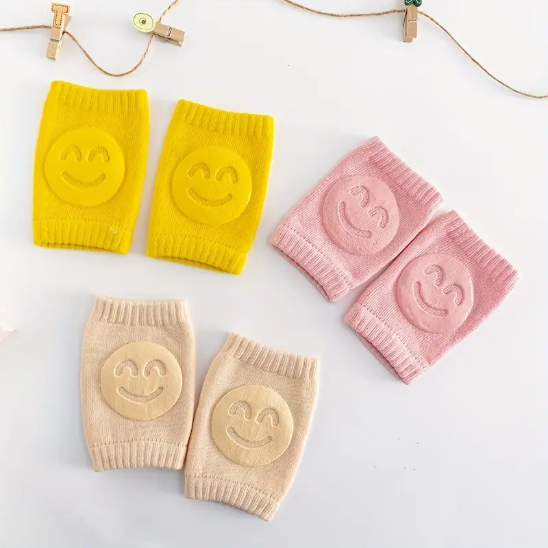 02 Pcs ( Pair ) - Soft & Protective Baby Knee Pads – Cushioned Support for Crawling Infants & Active Toddlers -...
