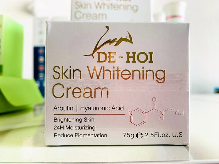 DE HOI Skin Whitening Cream – Brightening & Moisturizing Face and Body Cream for Dark Skin - 75 gram buy online in Pakistan