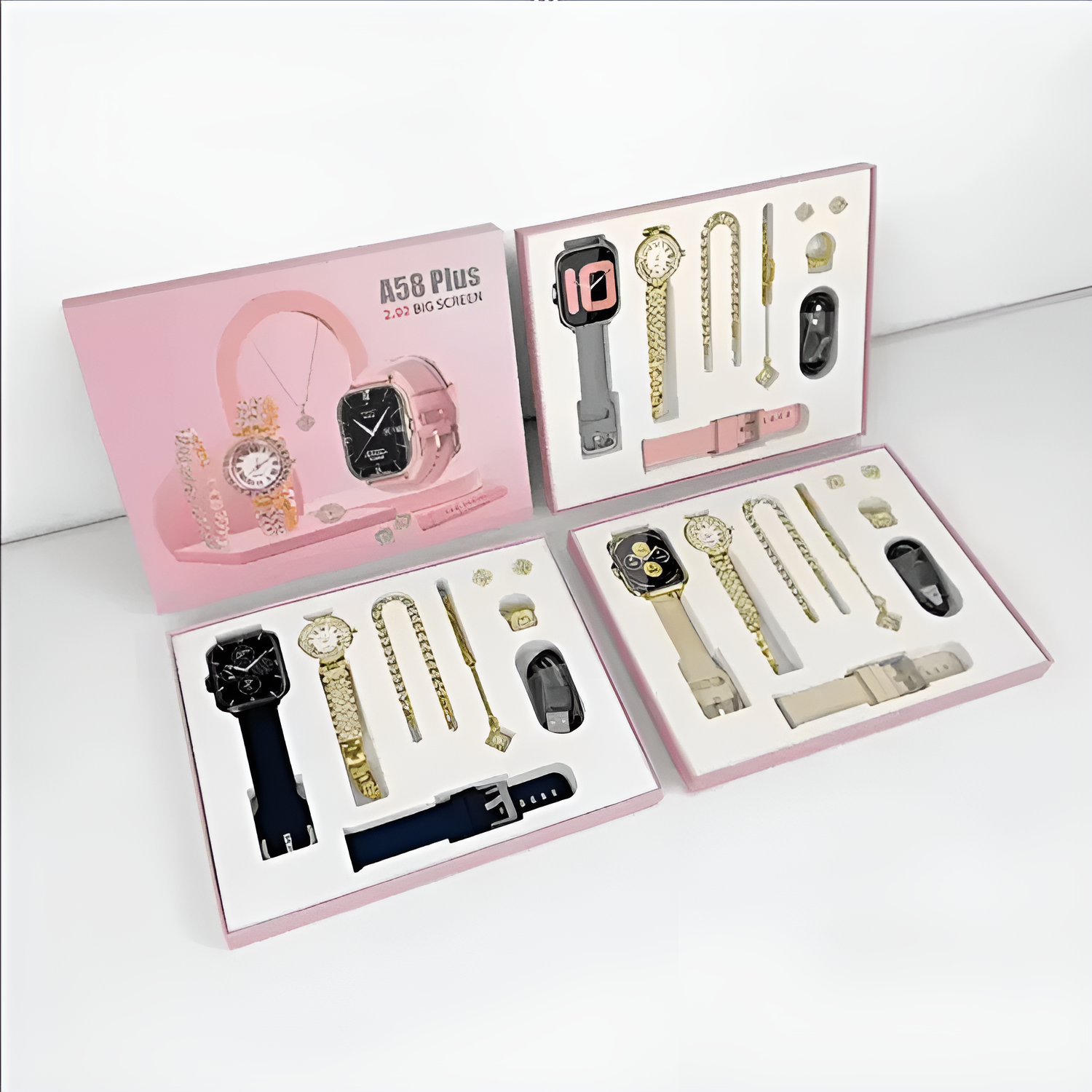A58 Plus 6 in 1 - Smartwatch For Women | Best Quality Smart Watch For Girls | Perfect For Gift thumbnail 5