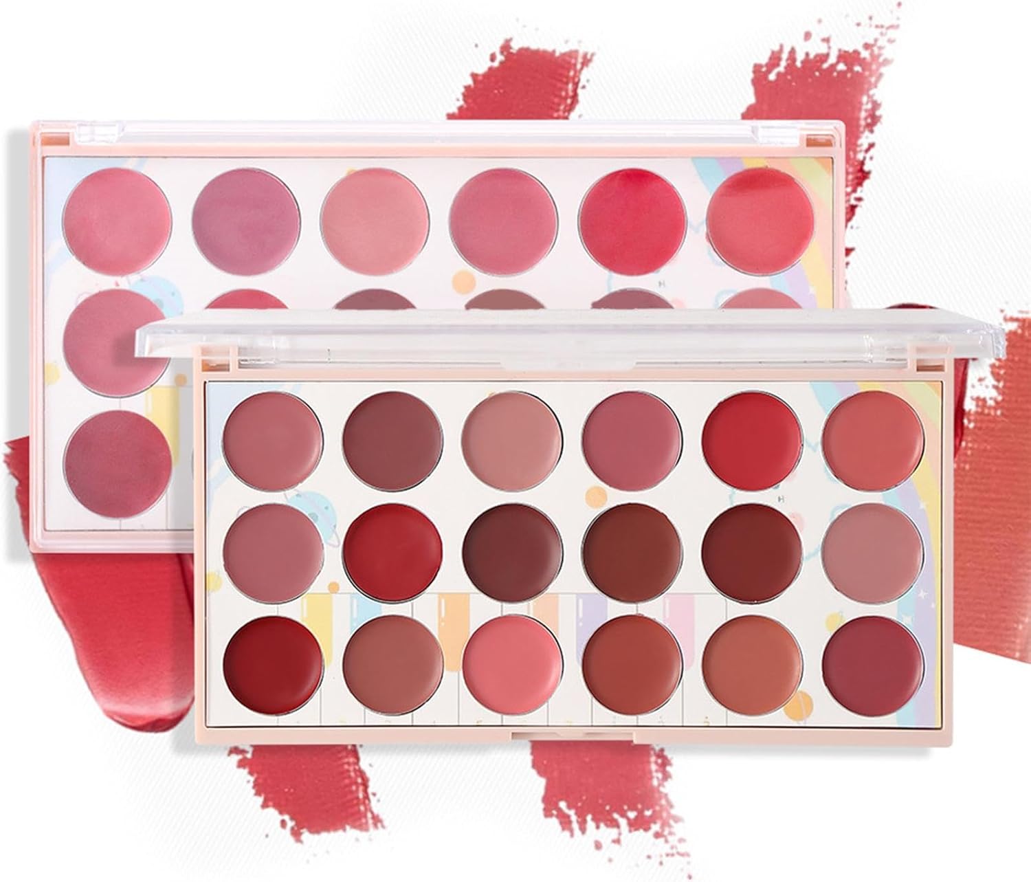 Moccallure Professional 18-Colors Lipstick Kit – Long-Lasting, Hydrating & Compact | Unisex Makeup Set buy online in Pakistan