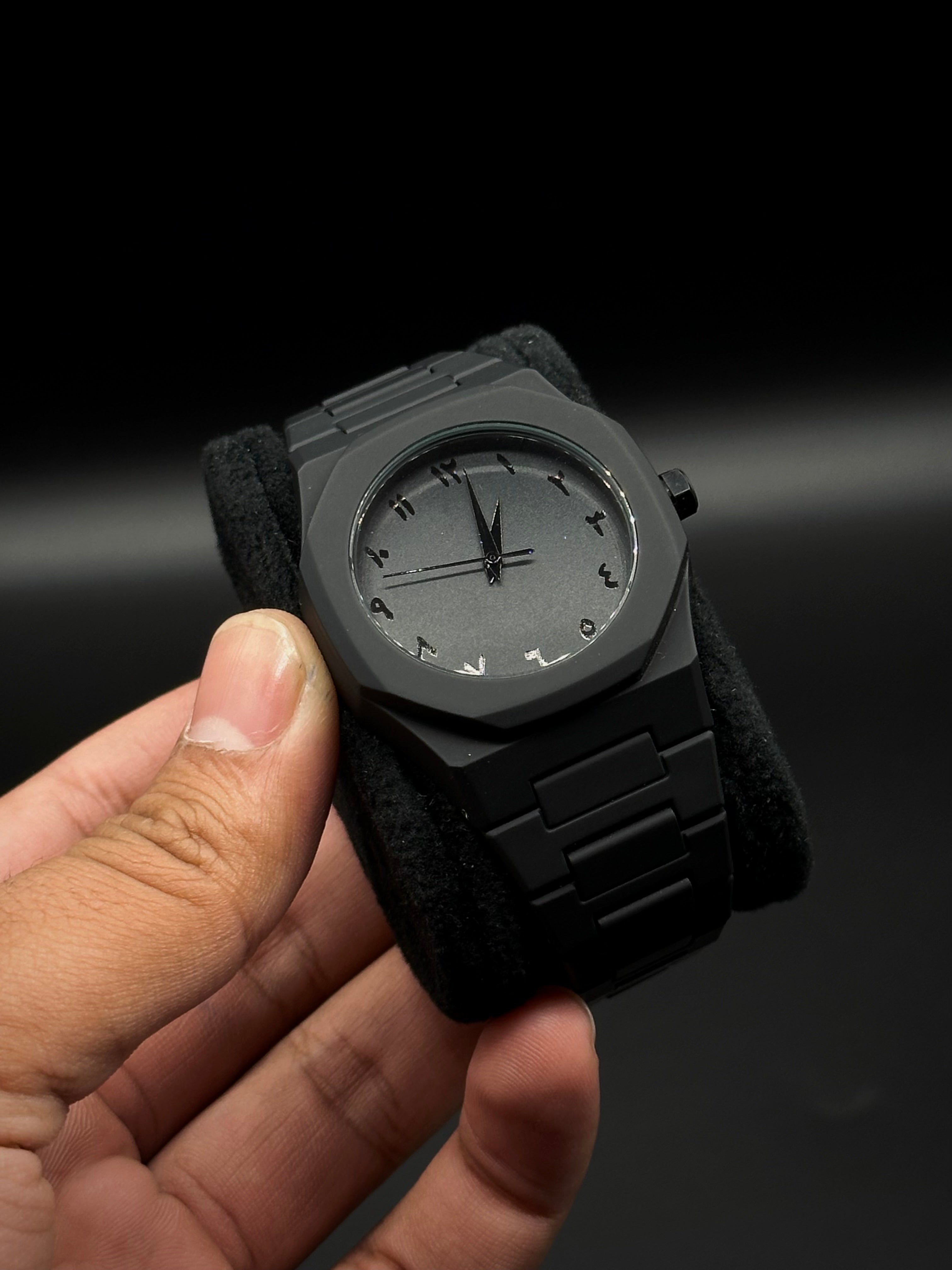 Full BLACK AURA Quartz Watch – Lightweight Design, , Premium Quality & Finish - Best Quality Analog Watch For Boys -...