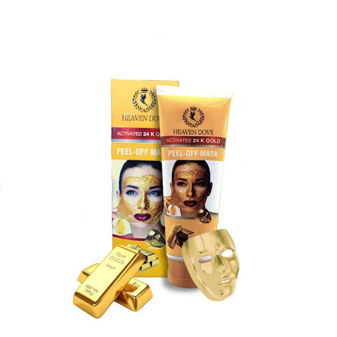 Heaven Original Dove 24K Gold Peel Off Mask – Luxurious Anti-Aging & Deep Cleansing Skincare - 100 ml buy online in Pakistan