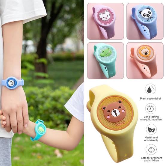 1 Pc Kid-Friendly Mosquito Repellent Wristband | Anti-Repellent Mosquito Band For Kids (Random color) - Buy Online in Pakistan at Zenbu Store