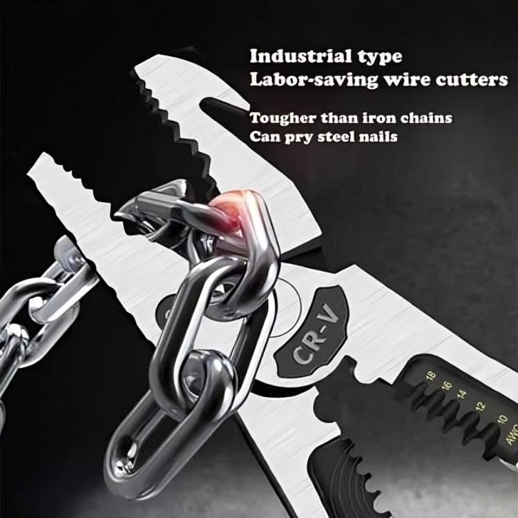 Plier - 5 in 1 Multifunctional Plier | Best Quality Plier For Electric Work | Plier For Household Use & Mechanical U...