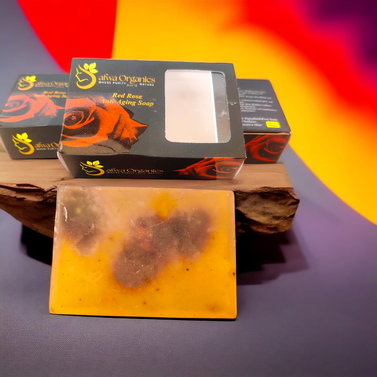 Safwa Organics Charcoal Soap – Deep Clean Detox Bar – Organic Handmade Glow Detox Soap | Best Quality Soap buy online in Pakistan