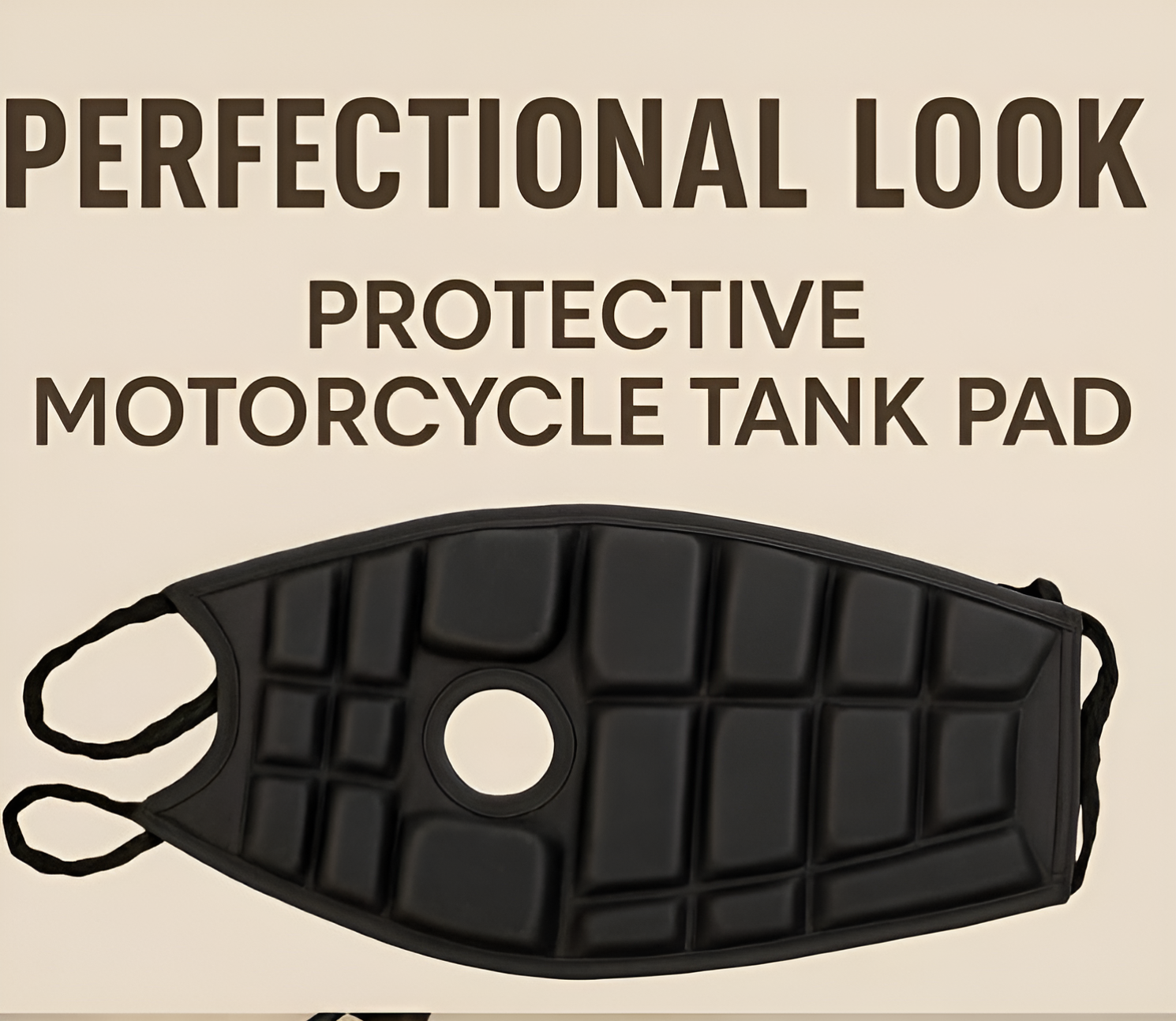 Universal Waterproof Motorcycle Fuel Tank Cushion – Premium Relaxer Tanki Pad & Protective Cover for All Bikes | Ant...