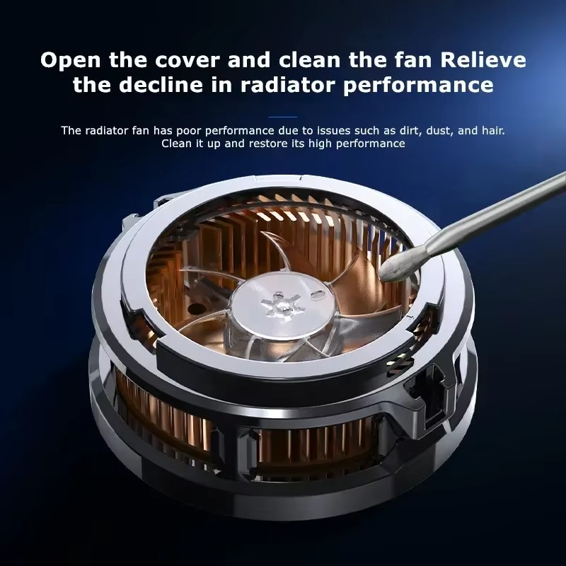 MEMO CX07 Mobile Phone Magnetic - Cooling Fan Radiator Cool Heat Absorber For IOS iPhone Android ( Random Color ) buy online in Pakistan