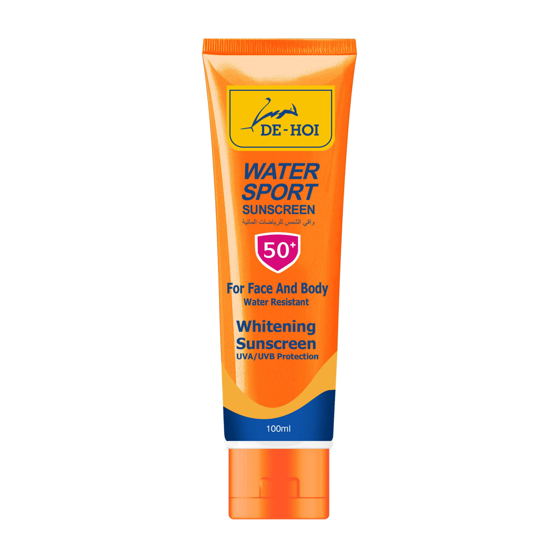 De-Hoi Water-Resistant Whitening & Moisturizer Sunblock Sunscreen | Sun Protection + Skin Brightening | Lightweight & Hydrating for Face & Body buy online in Pakistan