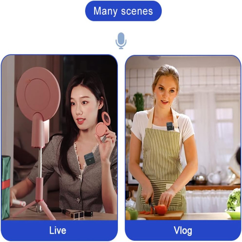 SX8 Type-C Single Lavalier Wireless Microphone for Interview and Vlog | Type-c Single Professional Lavalier Wireless Microphone buy online in Pakistan