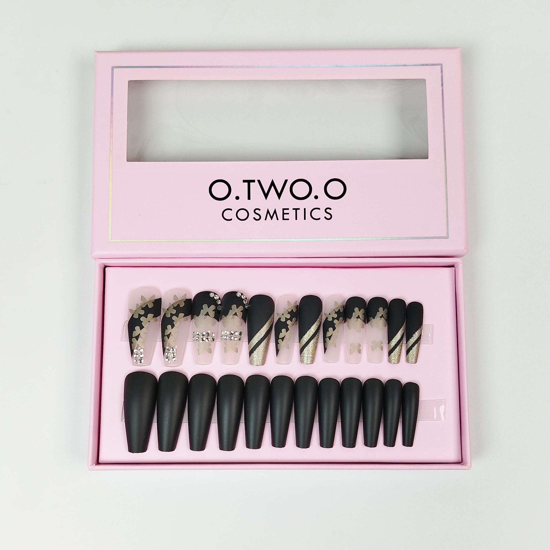 24 Pcs O.TWAO.O Nails | Bold, Glossy & Long-Lasting Finish | Best Quality Nails for women buy online in Pakistan