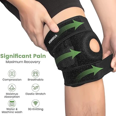 Adjustable Knee Cap Support kneepad Adjustable Sports Leg Knee Brace Wrap knee protector buy online in Pakistan