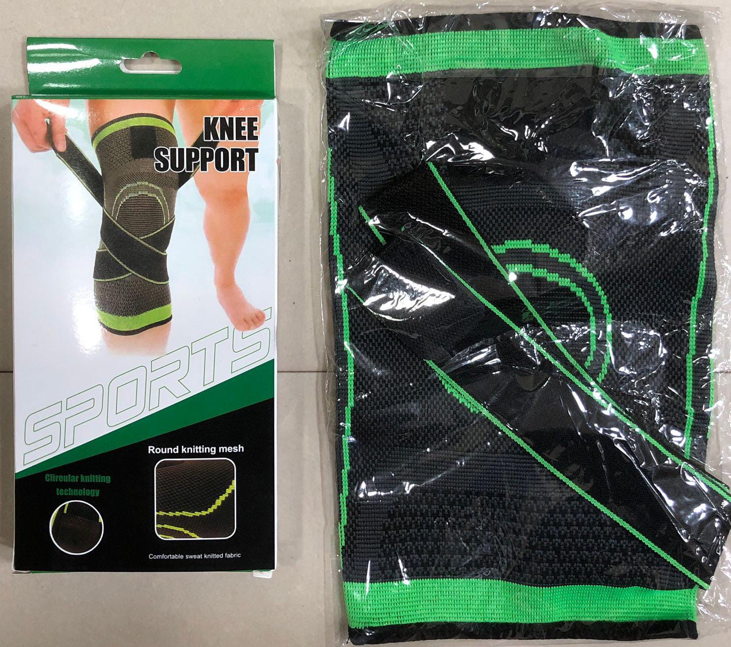 Knee Support Band for Pressure Weaving with 3D Weave Protection Against Injury Pressure Adjustable Knee Support for Men...