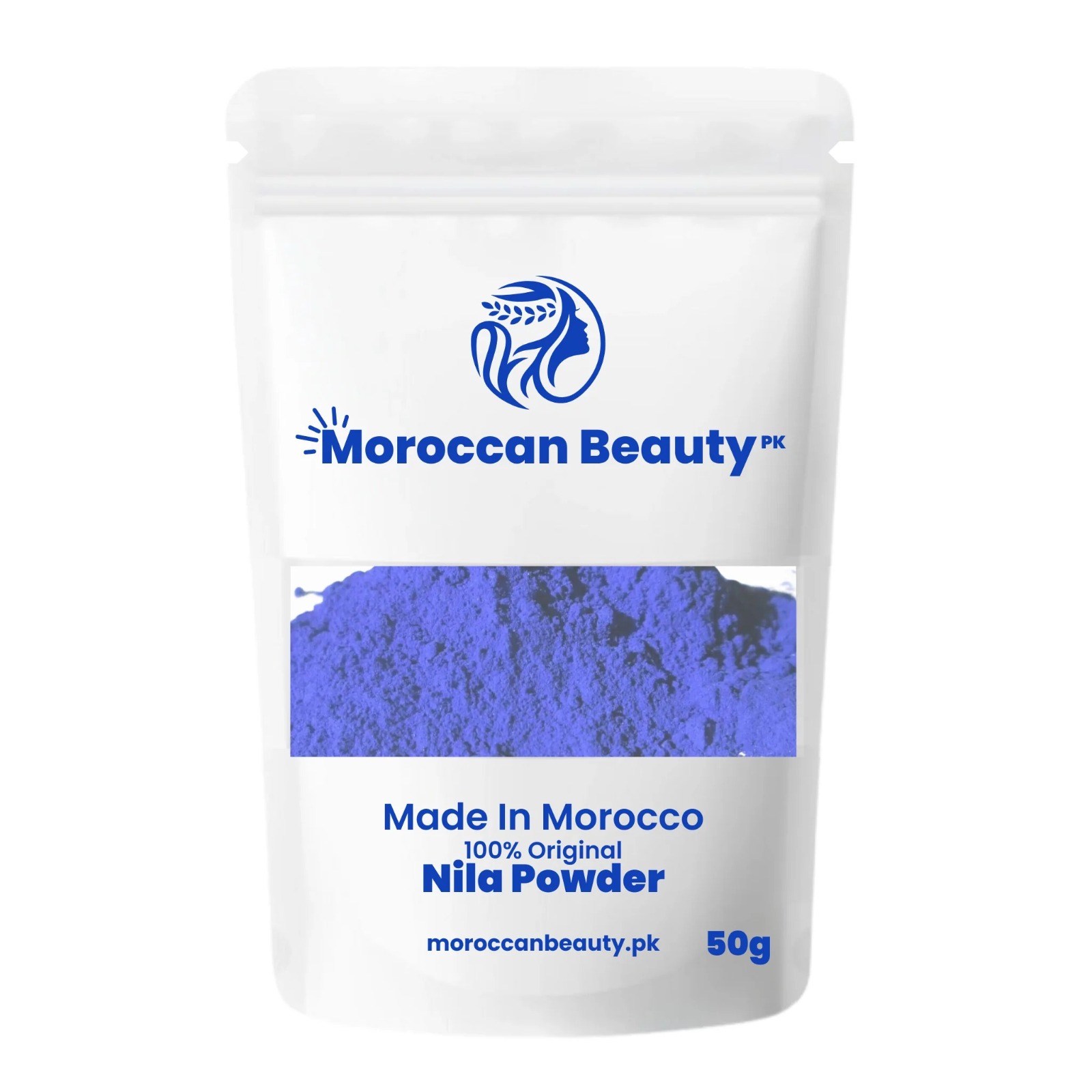Moroccan Beauty Nila Powder | Blue Nila Skin Whitening Powder 50g | Best Quality Nila Powder buy online in Pakistan