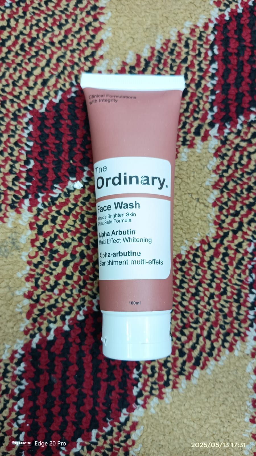 The ordinary face wash with Alpha arbutin in 100 ml / All skin types face wash Hydrating face wash buy online in Pakistan