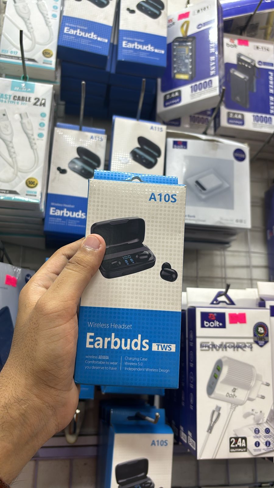 Product details of MI A10S Wireless Headset Bluetooth Earbud buy online in Pakistan