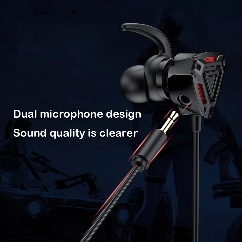 Ouve (Type C) Gaming Headset For Pubg Ps5 Csgo Games Wired Earphone Microphone Volume Control In-Ear Headphone For Pc Gamer buy online in Pakistan