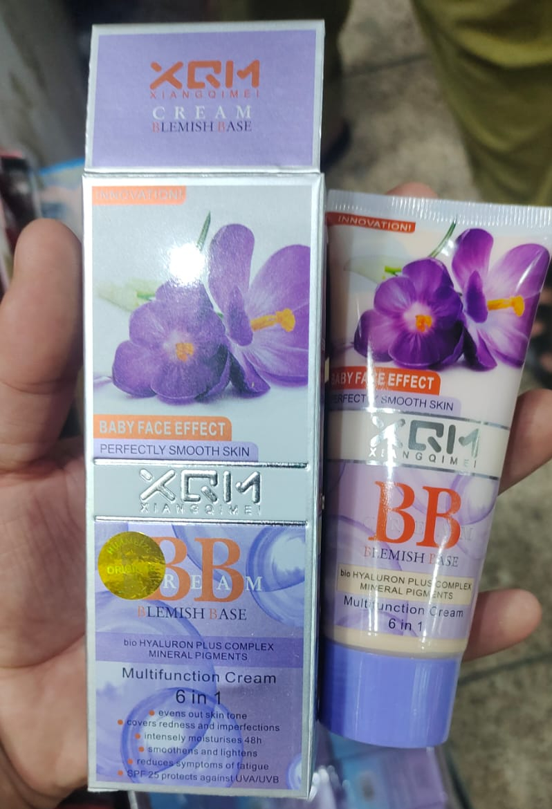 XQM BB Blemish Base Multi-function 6 in 1 Lavender Cream /Moisturizing BB cream buy online in Pakistan