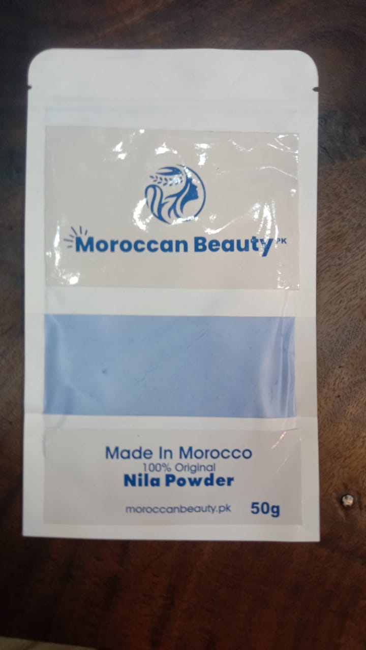 Moroccan Beauty Nila Powder | Blue Nila Skin Whitening Powder 50g | Best Quality Nila Powder view 3